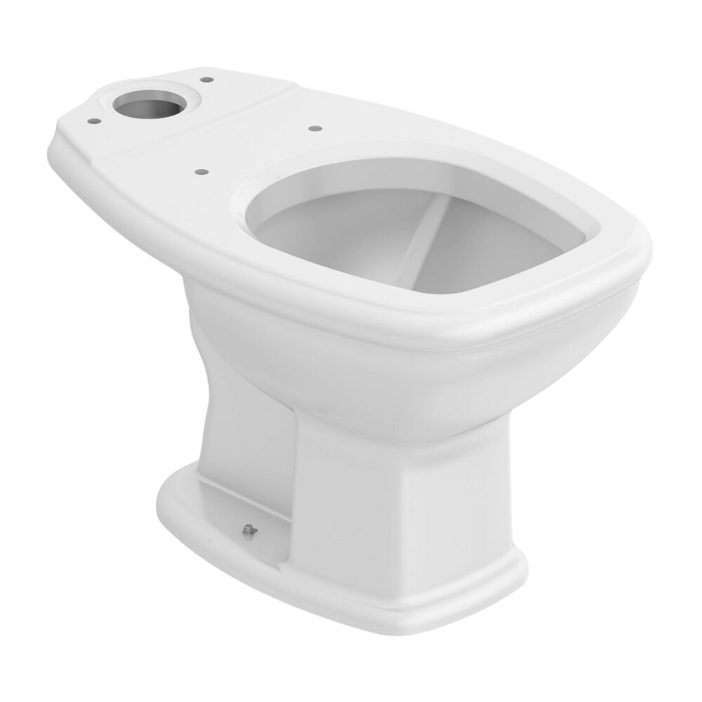 Kit Vaso Sanitário com Caixa Acoplada Ecoflush Fit Plus Branco Celite