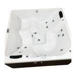 Spa Quadrado Miami 13 Jatos 175x175cm Branco Bivolt Aquaplas