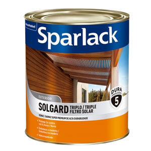 Verniz Triplo Filtro Solar Natural Brilhante 900ml Sparlack Verniz Triplo Filtro Solar Natural Brilhante 900ml Sparlack