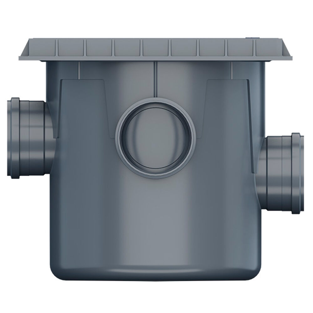 Caixa de Areia para Esgoto 100mm Cinza Tigre