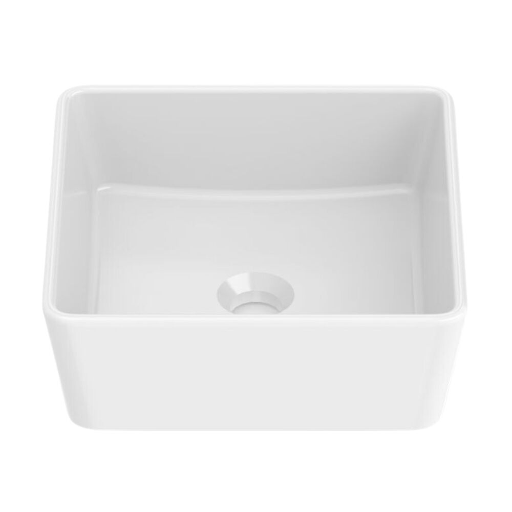 Cuba de Apoio Óptica CQ35 35x35cm Branco Roca