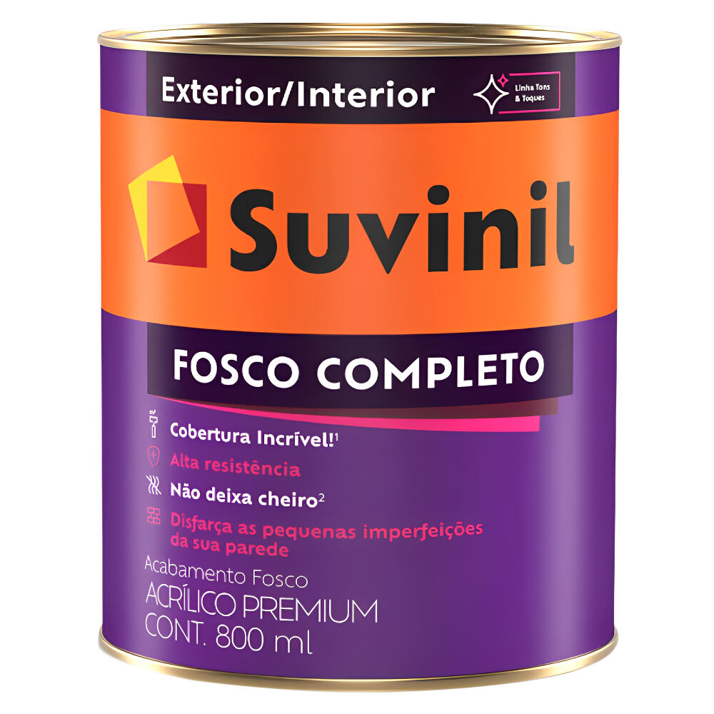 Tinta Acrílica Fosco Completo Base C2 800ml Suvinil
