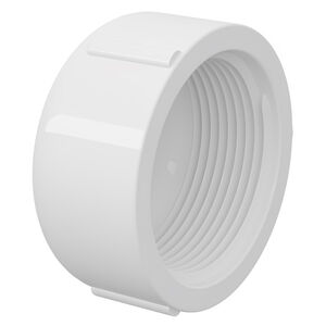 Cap PVC Roscável 1" 32mm Branco Tigre Cap PVC Roscável 1" 32mm Branco Tigre