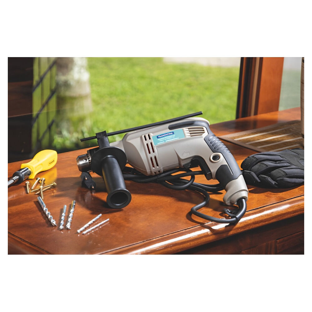 Furadeira de Impacto 500W 1/2" Tramontina