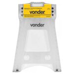 Banqueta Plástica Dobrável 450mm Branca Vonder