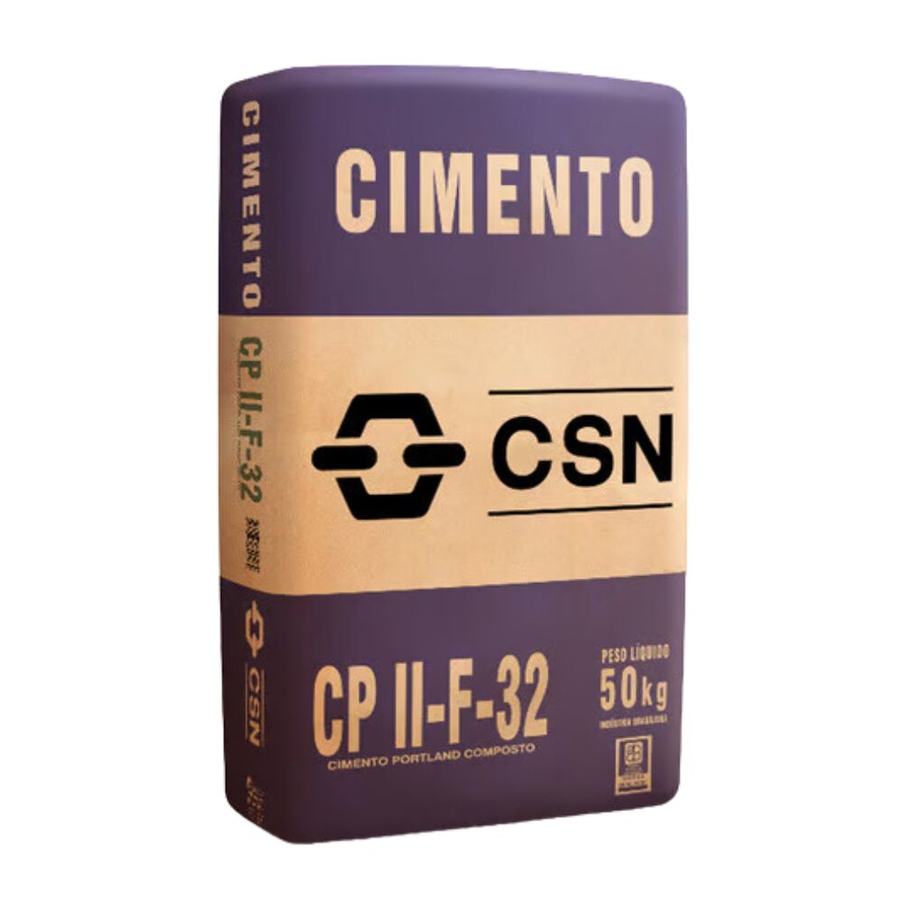 Cimento Uso Geral CP II F-32 50Kg CSN