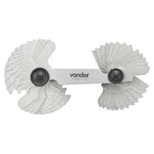 Calibre/Pente de Rosca com 52 Lâminas CR 052 Vonder