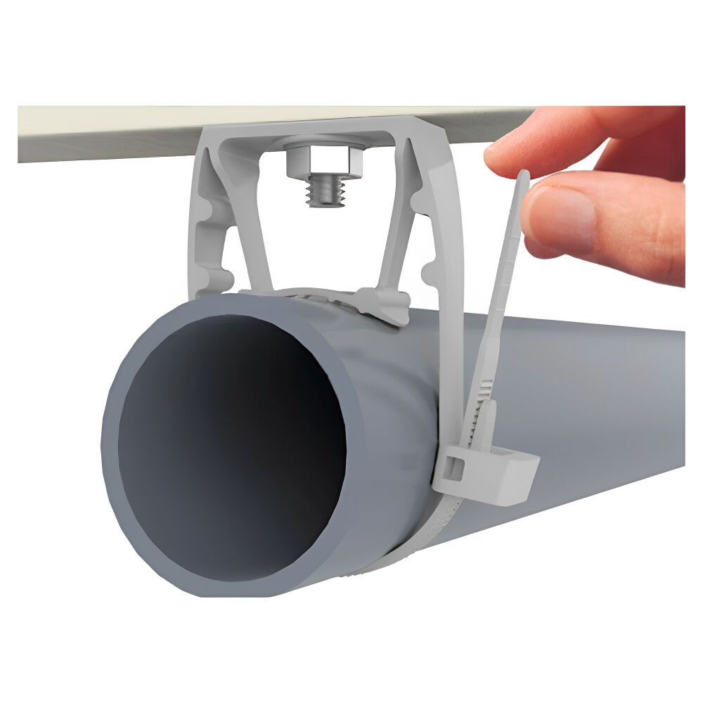 Abraçadeira PVC para Tubo Branco Tigre