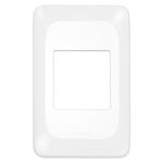 Placa para Interruptor 2 Módulos Pop 4x2 Branca Legrand