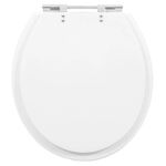 Assento Sanitário Convencional Poliester Slim Branco Hidrofama