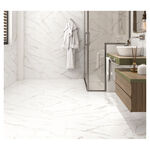 Piso Cerâmico Selah White 38x75cm Bold - Cecafi