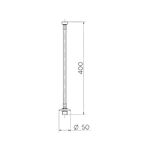 Engate Flexível em Aço Inox 40Cm 1/2" Docol