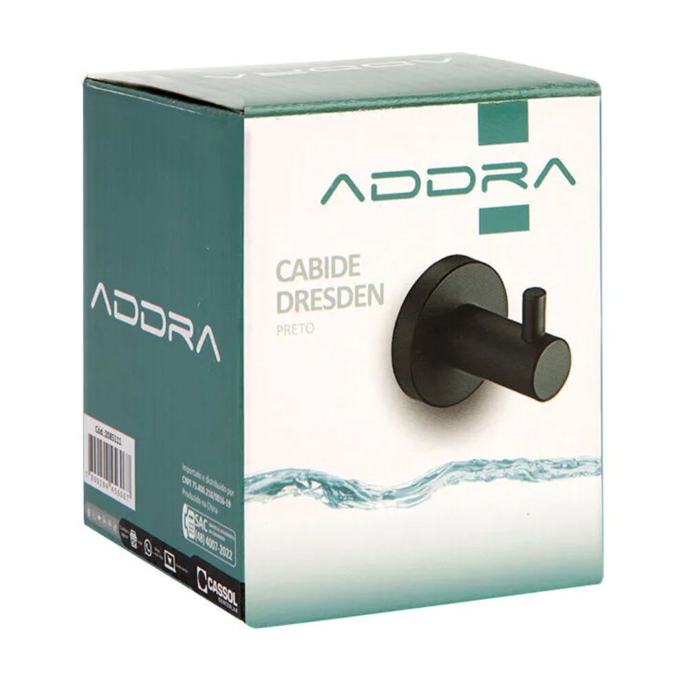 Cabide Dresden Preto Addra