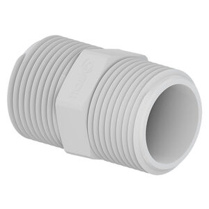 Nípel PVC Roscável Branco Tigre Nípel PVC Roscável Branco Tigre