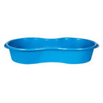 Piscina de Polietileno Feijão 500L Azul Afort