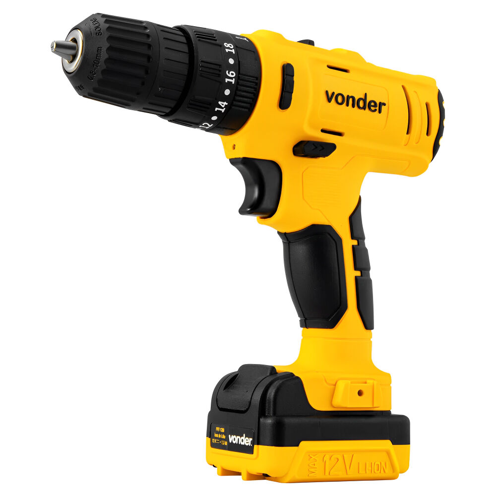 Furadeira Parafusadeira de Impacto 3/8" Bivolt PFV120I Vonder