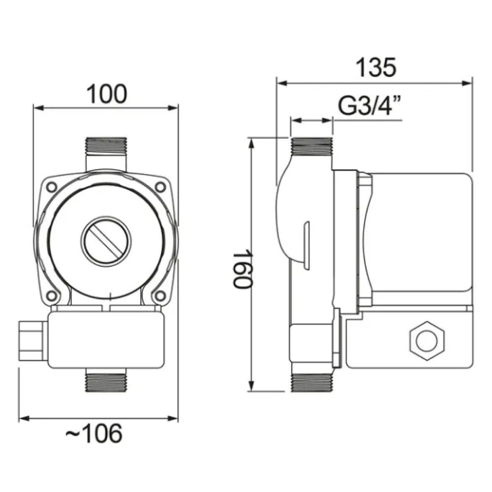 Pressurizador de Água PL12 Lorenzetti