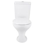 KIT Vaso Sanitário e Caixa Acoplada com Acessórios Saveiro Branco Celite