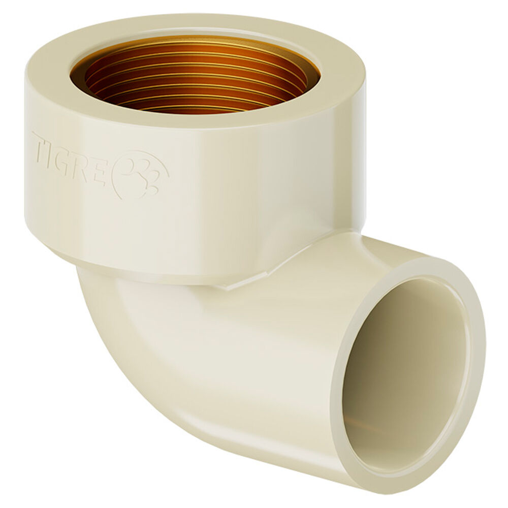 Joelho de Transposição 90° Aquatherm Branco Tigre