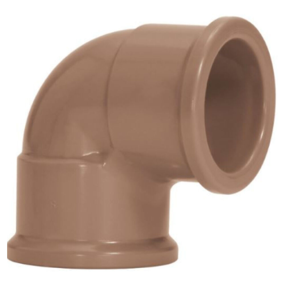 Joelho 90° Soldável Marrom Amanco