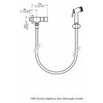 Ducha Higiênica sem Derivação Ovalle Perflex