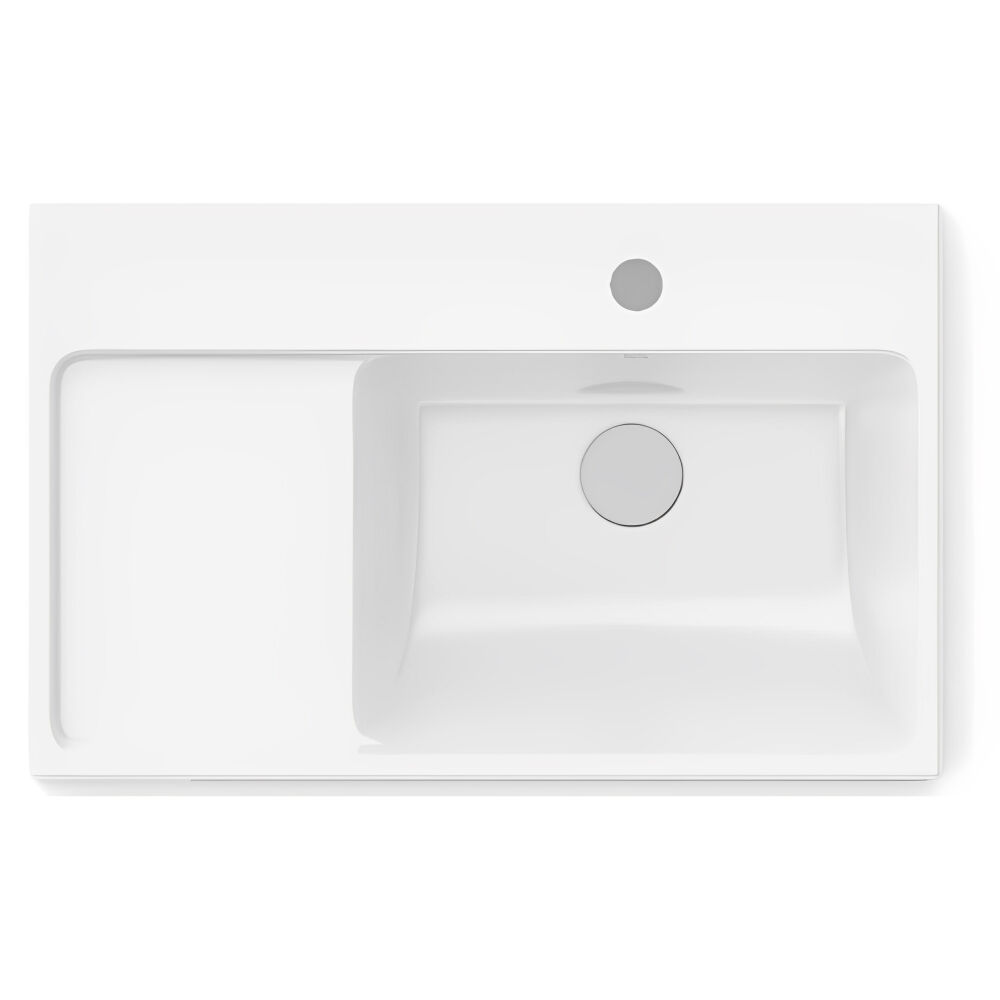 Cuba de Sobrepor Optica l60 60 x 38cm Branco Roca