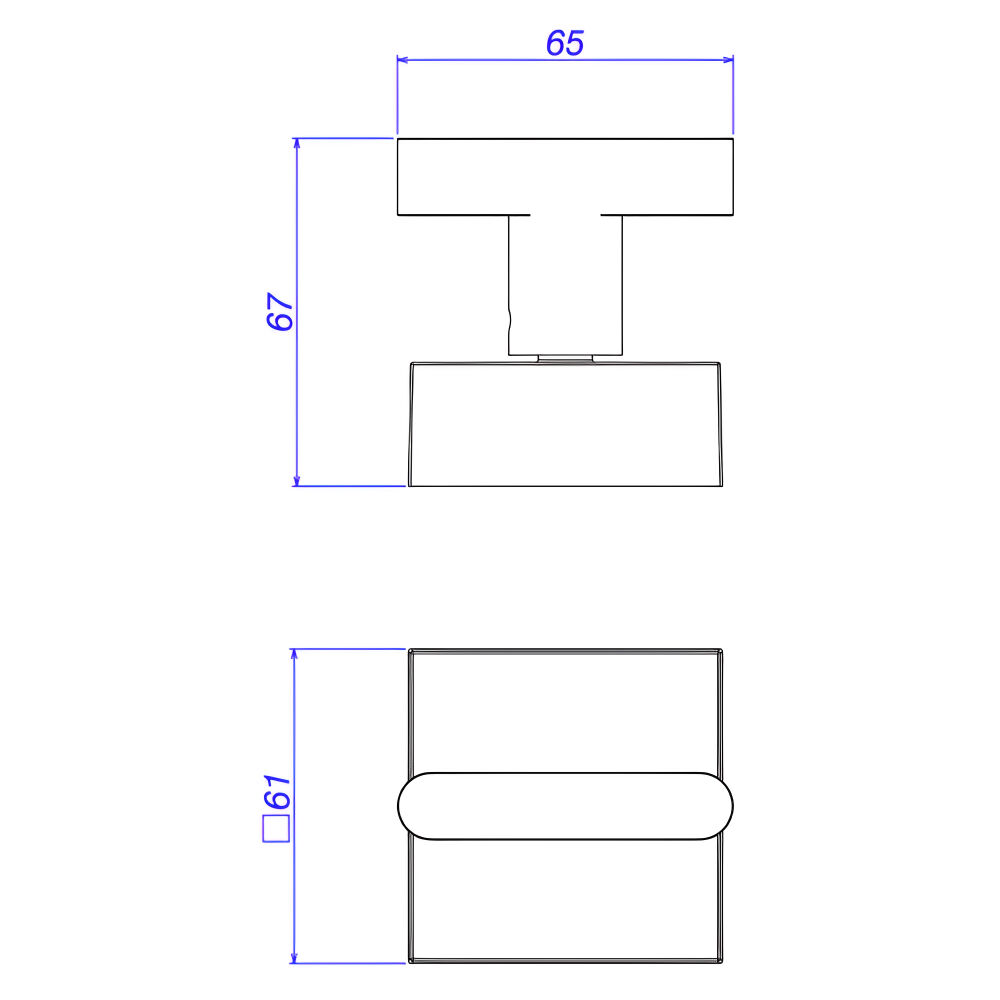Acabamento para Registro de Pressão 1/2'', 3/4'' e 1'' Soul Cromado Deca