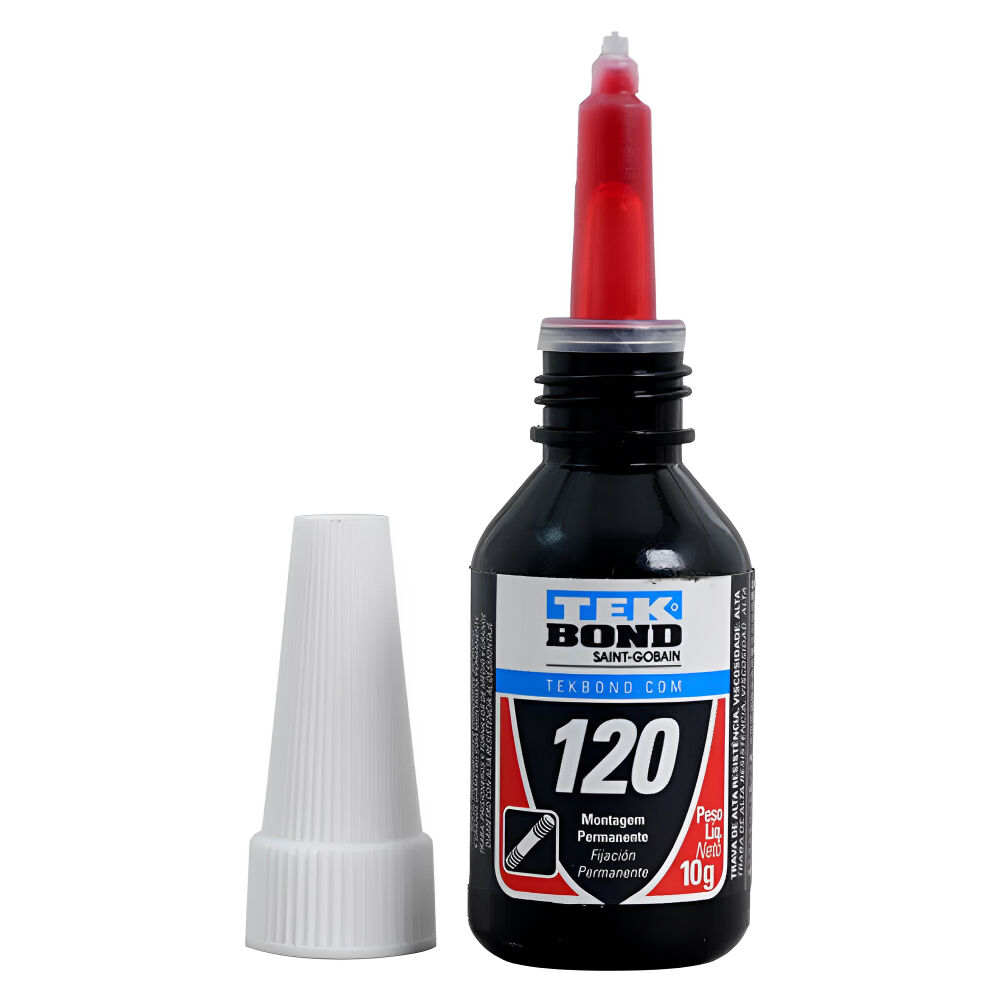 Adesivo Trava Rosca 120 10g Vermelho Tekbond
