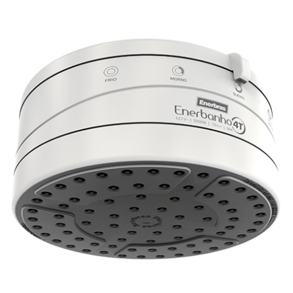 Chuveiro Elétrico Enerbanho 4T 5500W 110V Branco Enerbras