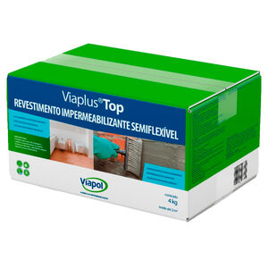 Impermeabilizante Viaplus Top 4kg Cinza Viapol Impermeabilizante Viaplus Top 4kg Cinza Viapol