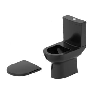 Kit Vaso Sanitário com Acoplada e Assento Softclose Smart Onix Celite Kit Vaso Sanitário com Acoplada e Assento Softclose Smart Onix Celite