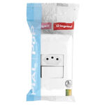 Interruptor 1 Simples + 1 Tomada Pop 4x2 10A Legrand