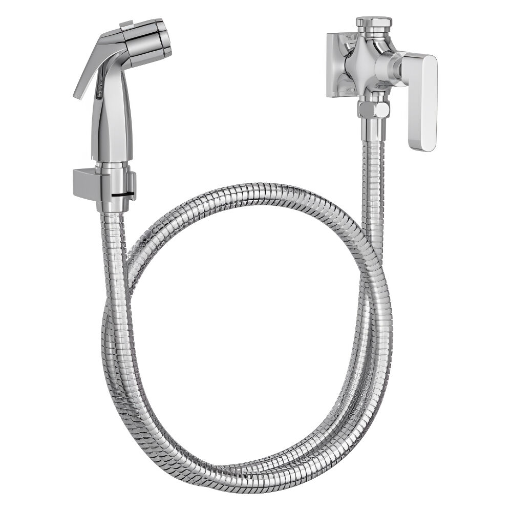 Ducha Higiênica com Registro e Derivação Soul Cromado Deca