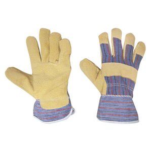 Luva Mista de Vaqueta e Lona Vonder Luva Mista de Vaqueta e Lona Vonder