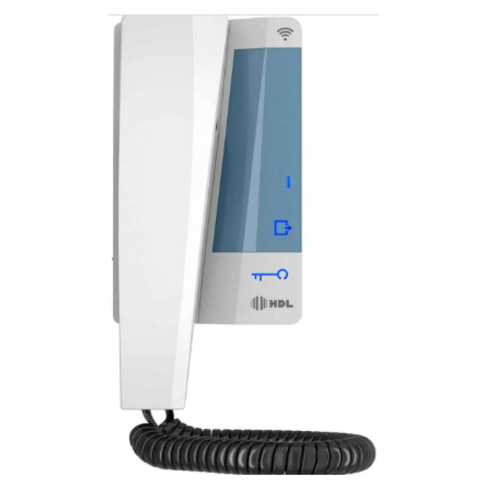Interfone Monofone com Wifi Connect App Branco HDL