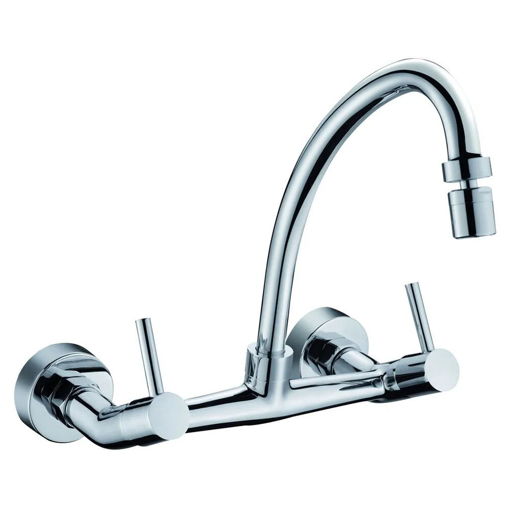 Misturador de Parede para Cozinha Alpha 1/2" Cromado Addra