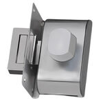 Fechadura PV90-1R-B Inox com Puxador Abertura para Dentro HDL