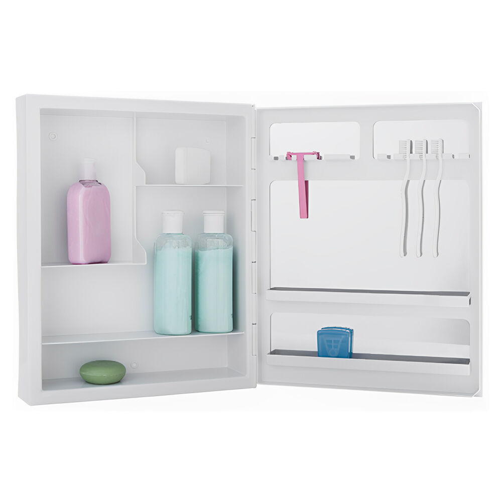 Armário Plástico Versátil de Sobrepor A44 Branco 45,3x36,3x10,6cm Astra