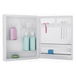 Armário Plástico Versátil de Sobrepor A44 Branco 45,3x36,3x10,6cm Astra