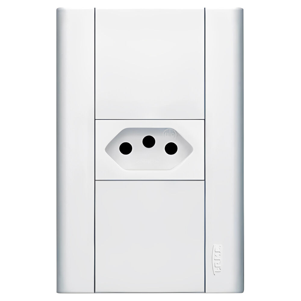 Tomada 2P+T 10A/250V Modulare 3768 Fame