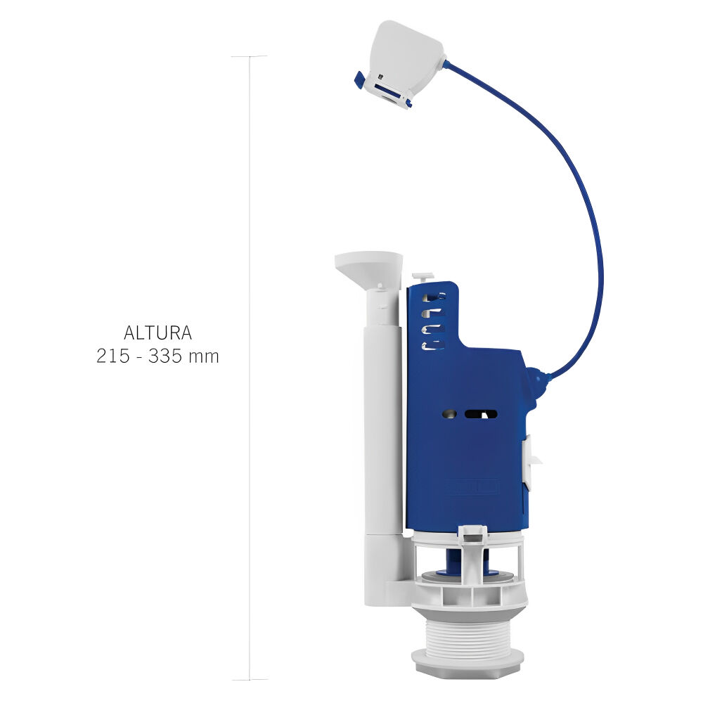Saída Universal com Duplo Acionamento para Caixa Acoplada Branca Astra