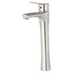 Torneira Misturador para Banheiro Roma 1/2" Aço Escovado Addra