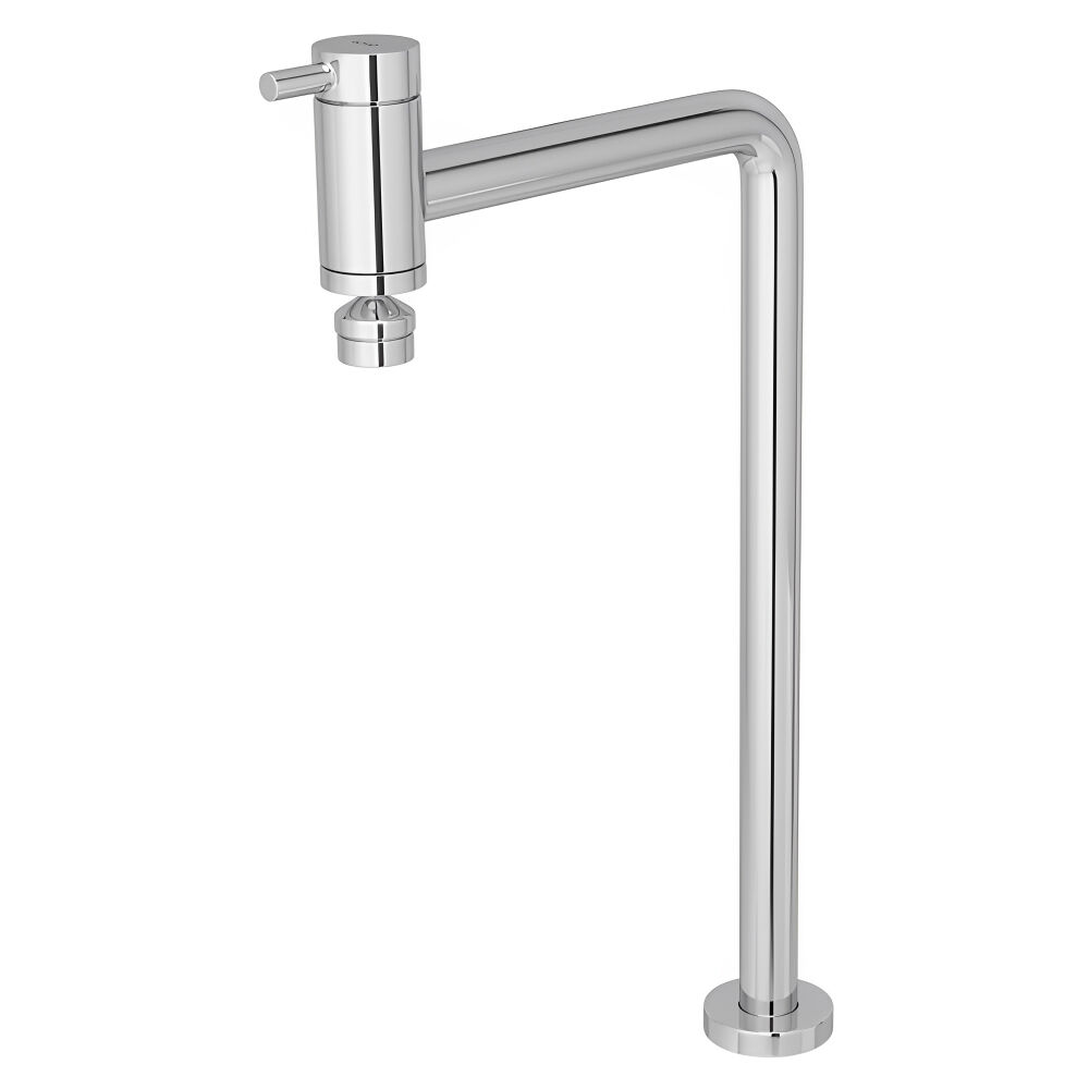 Torneira de Mesa para Cozinha Bica Telescópica 90° Link Cromado Deca