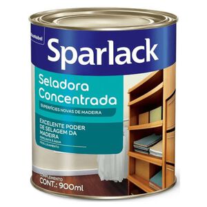 Seladora Concentrada para Madeira Incolor 900ml Sparlack Seladora Concentrada para Madeira Incolor 900ml Sparlack