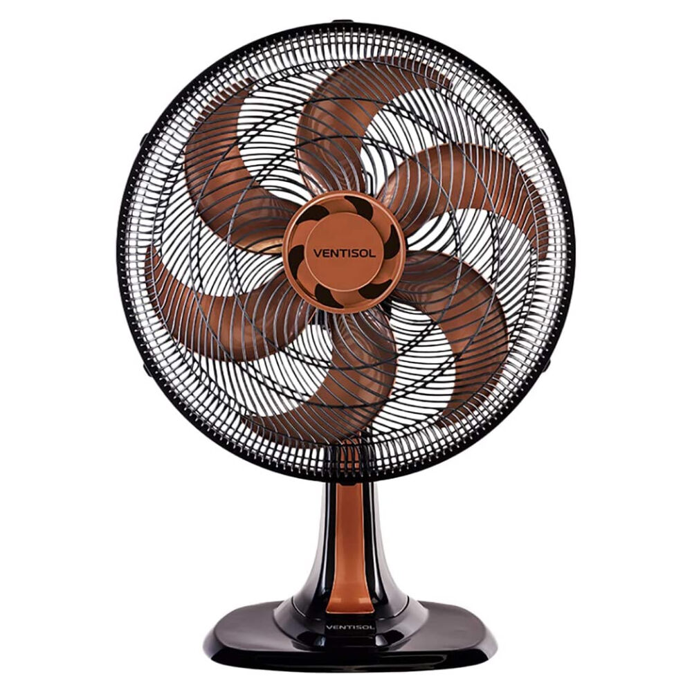 Ventilador de Mesa Turbo 6 40cm Bronze 220V Ventisol