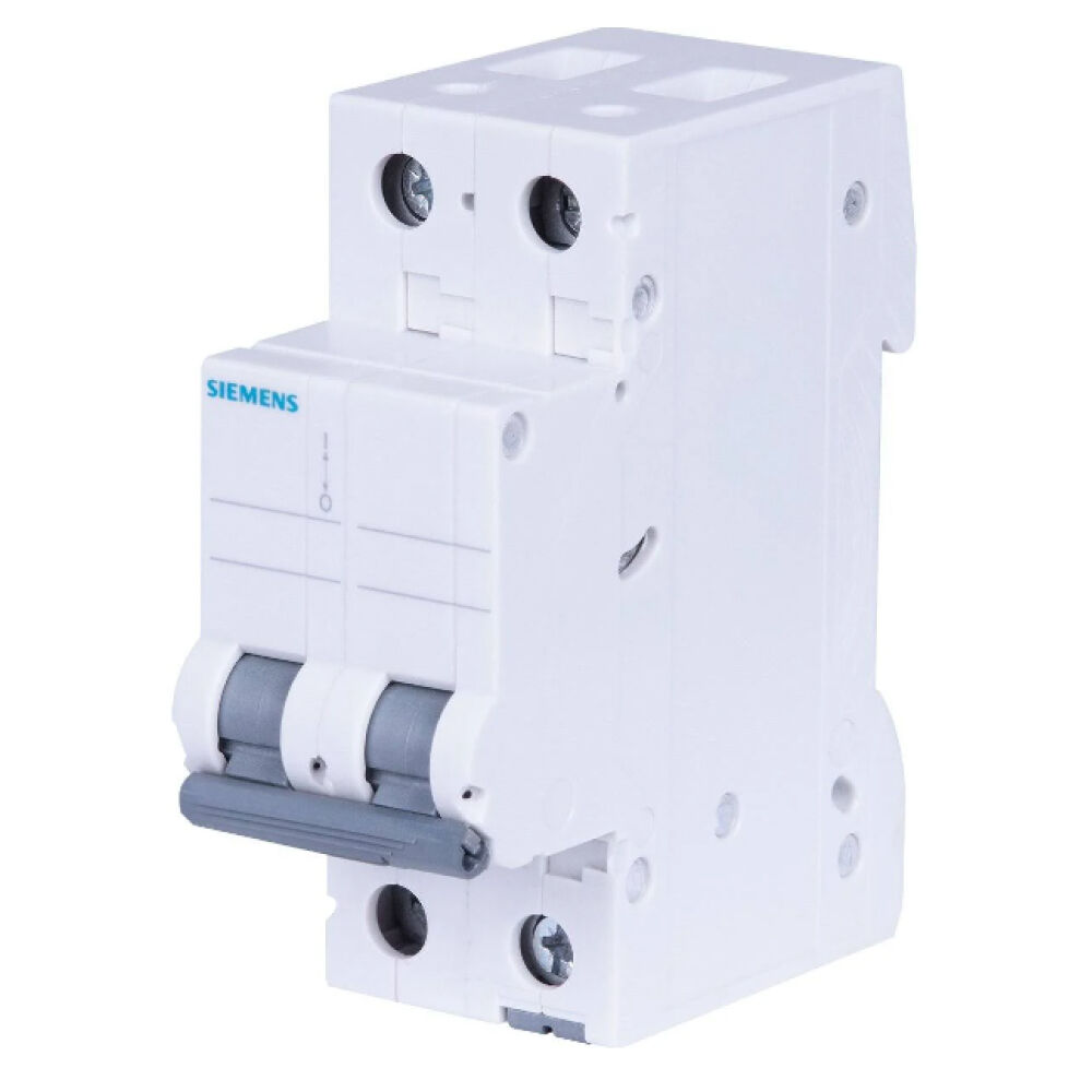 Mini Disjuntor Bipolar Curva C 5ka 110/220vca Siemens