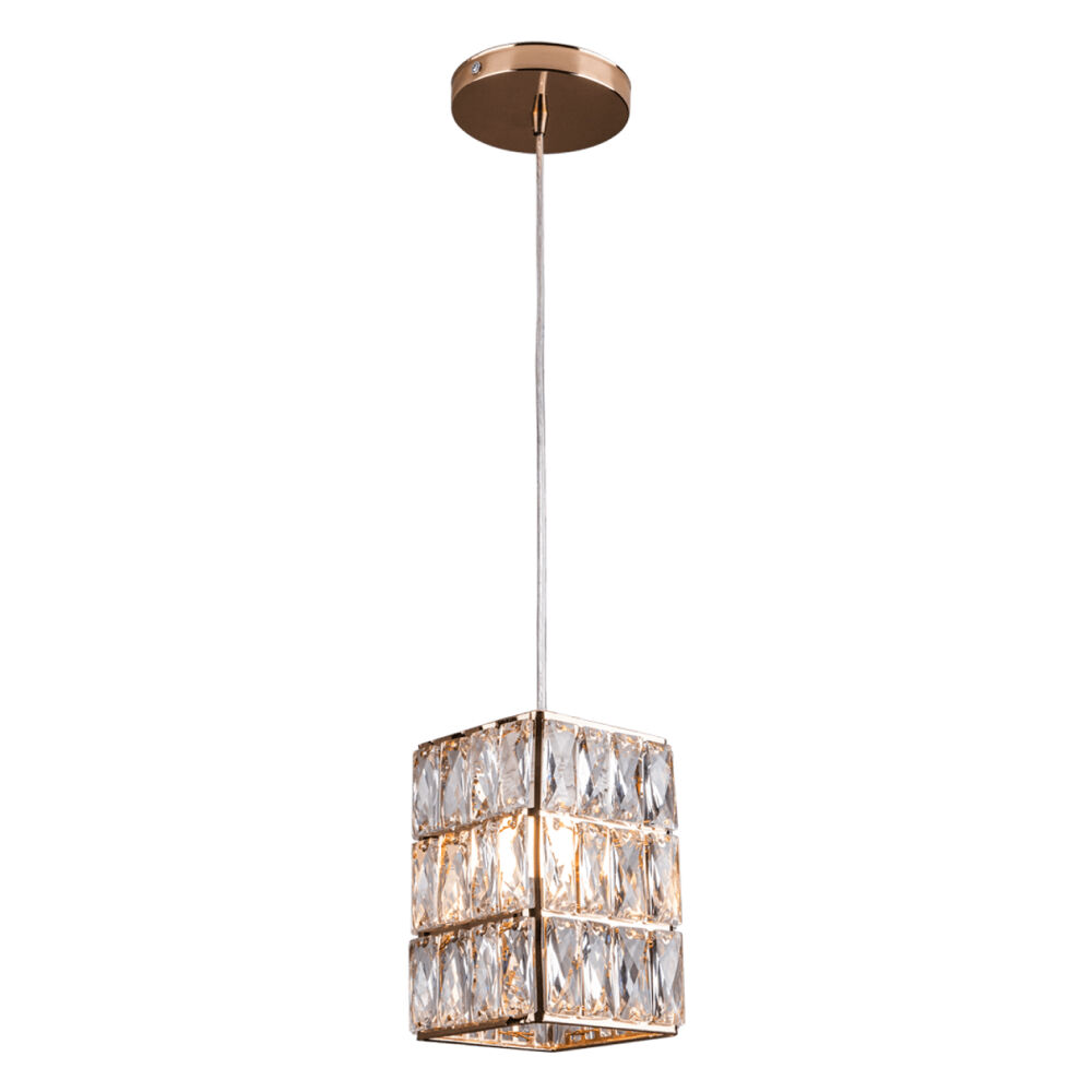 Pendente Florença Quadrado Cobre Startec