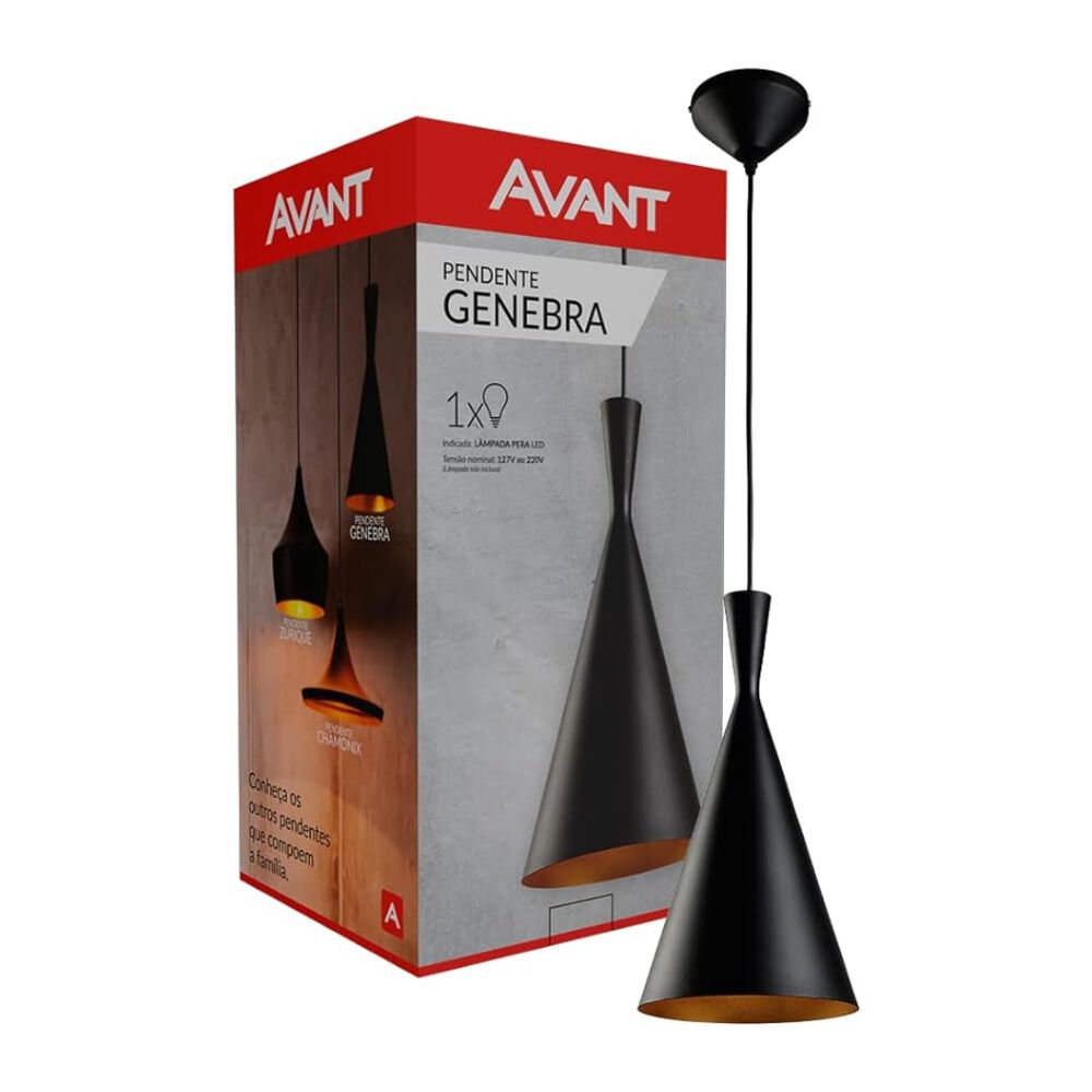 Pendente Genebra Preto Avant