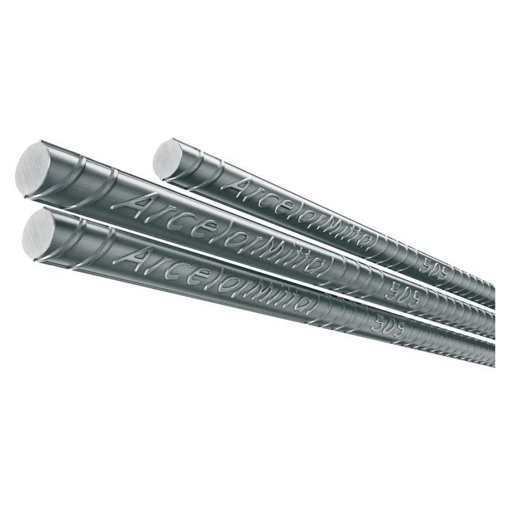 Vergalhão CA50 Soldável Nervurado 8mm (5/16") 12m ArcelorMittal