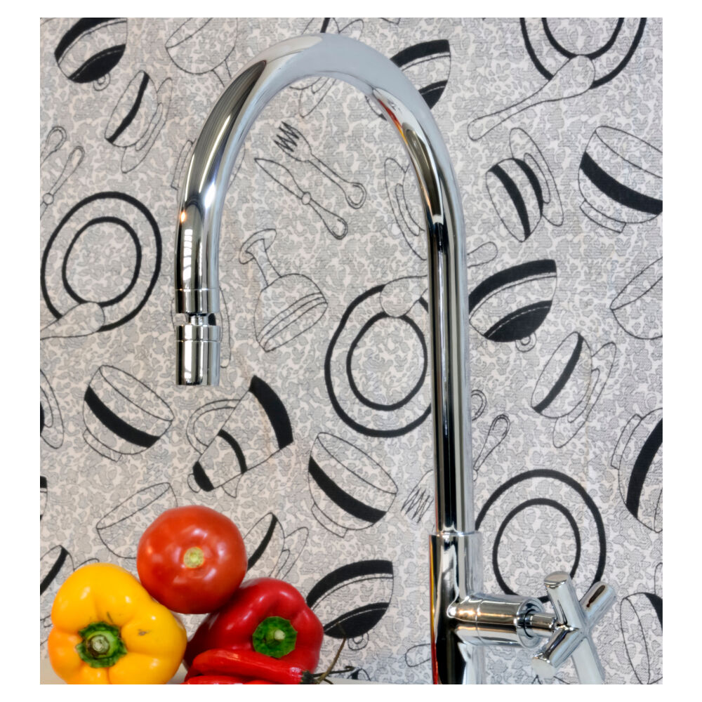 Torneira de Pia para Cozinha Titânio Futura Perflex